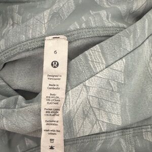 lululemon athletica Light Gray Leggings